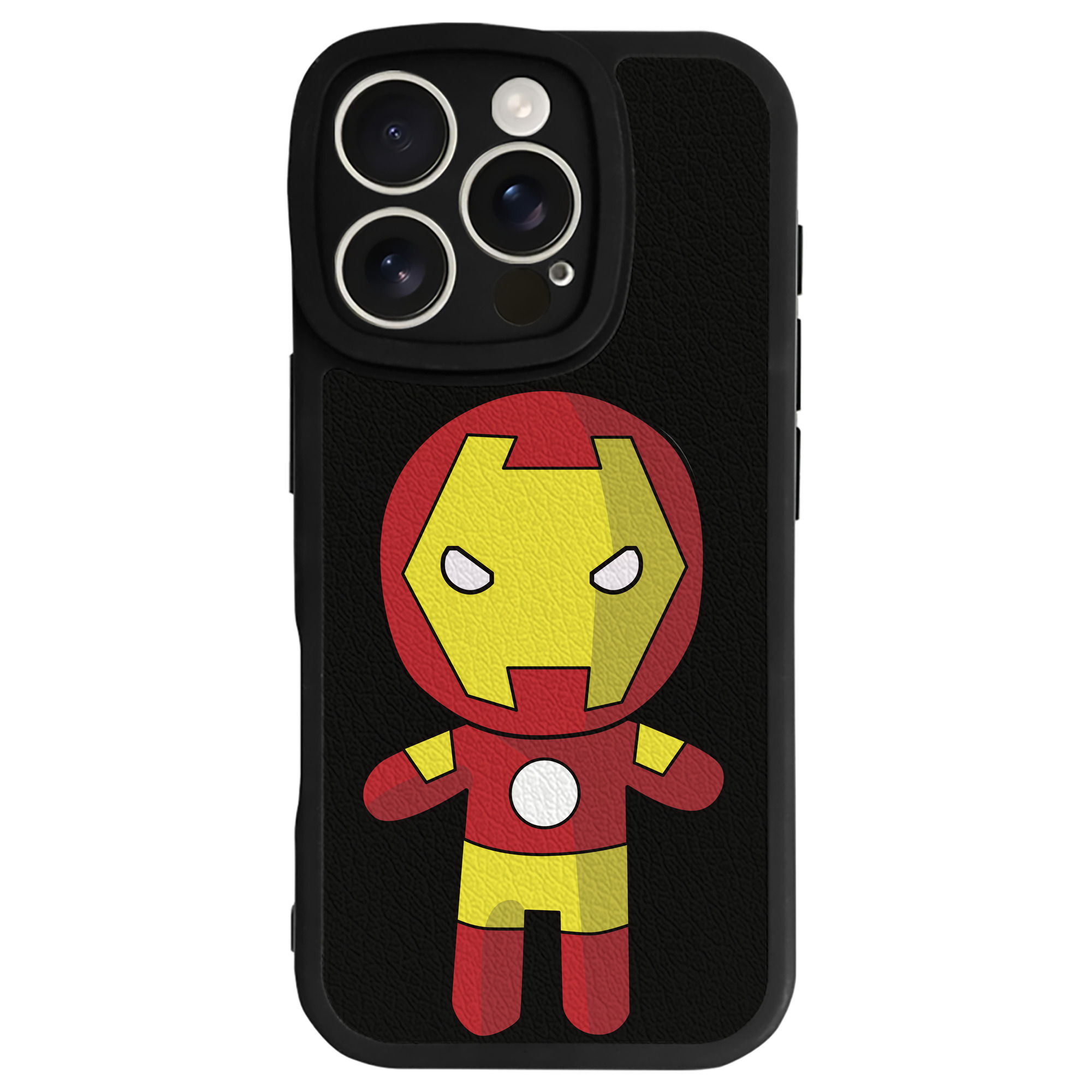 （画像用） アベンジャーズ The Avengers 【iPhone 16シリーズ対応】シリコンスマホケース（レザー調） 材質：シリコン